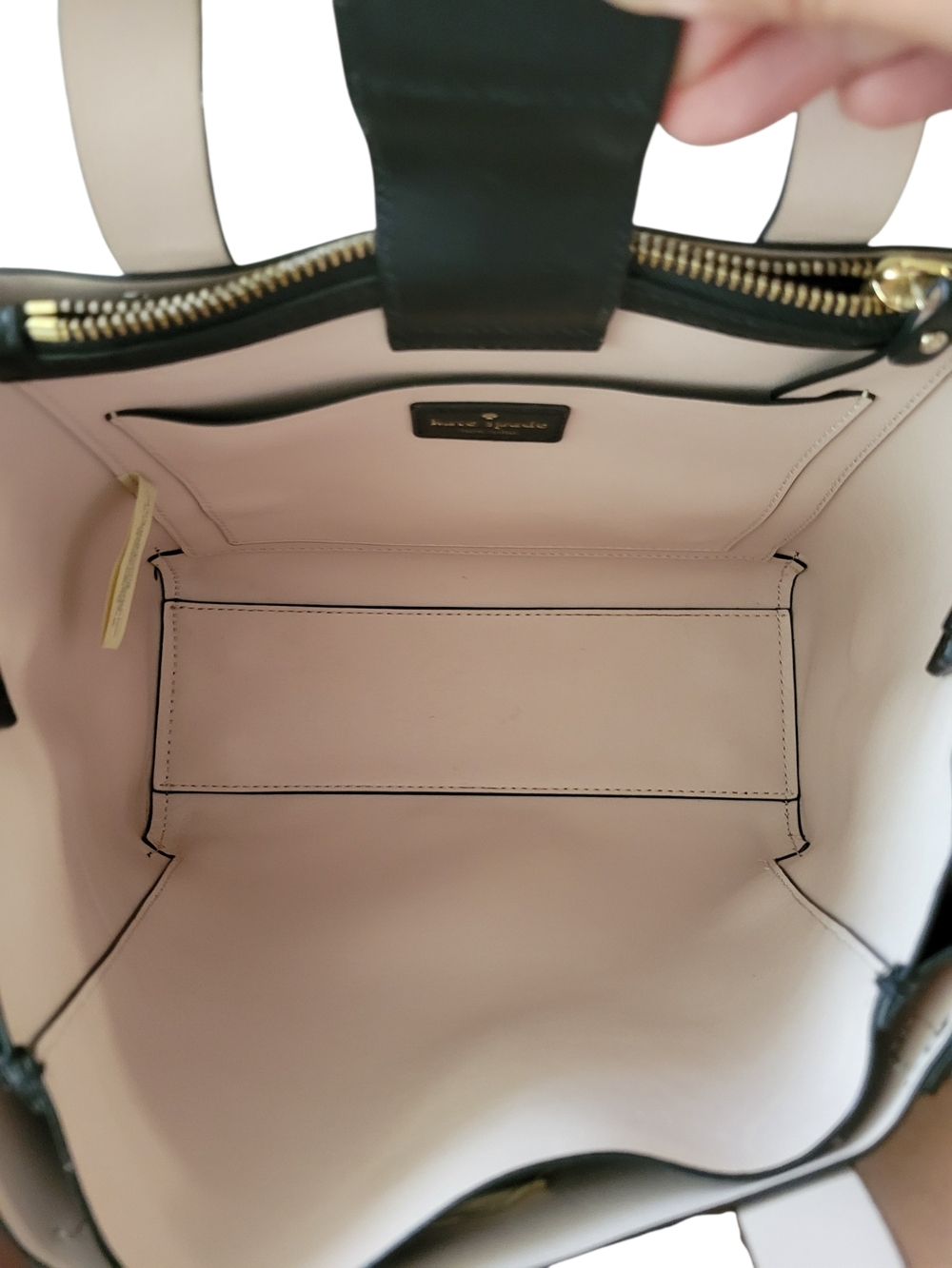 Kate Spade Black Leather Top-Handle Crossbody Tote - Picture 12 of 16